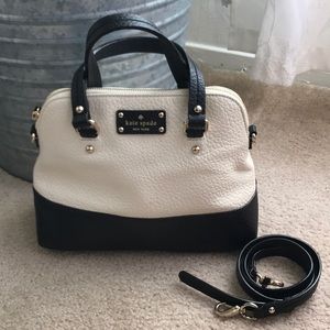 Kate Spade Black and White Small Handbag